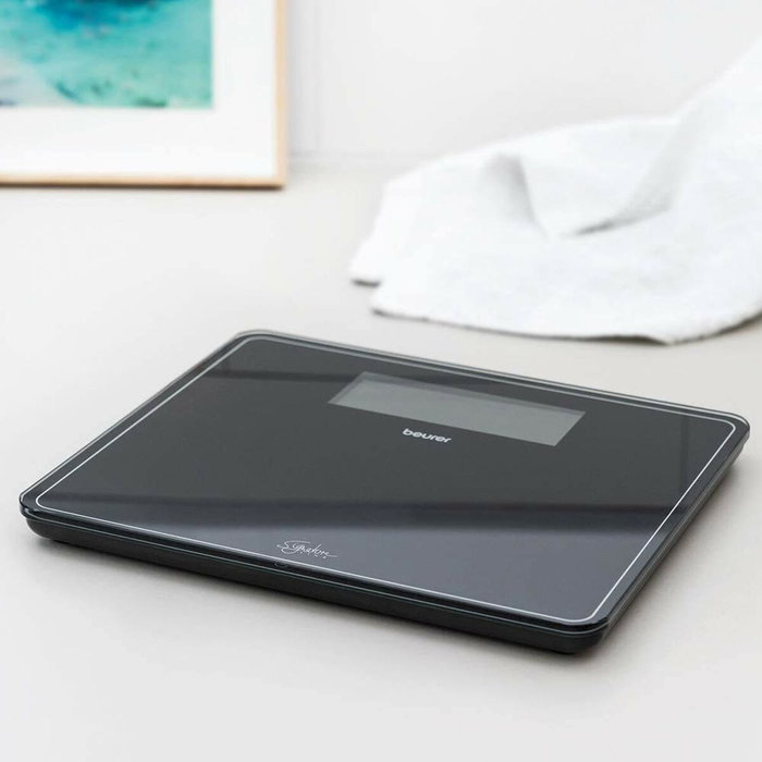 Beurer GS-410 Negra Báscula Digital de Vidrio Beurer GS-410 Negra Báscula Digital de Vidrio