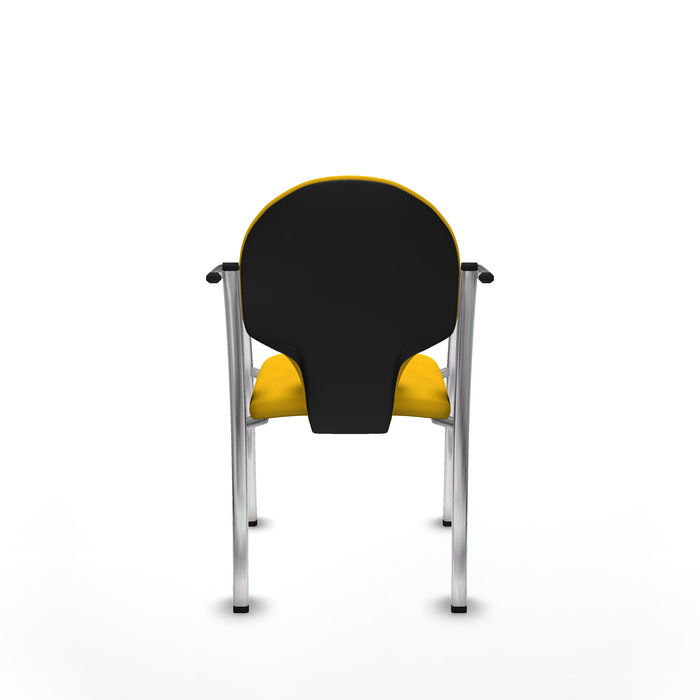 Silla de Recepción Hellín Piqueras y Crespo 220PTCRB100 Amarillo 2 Unidades
