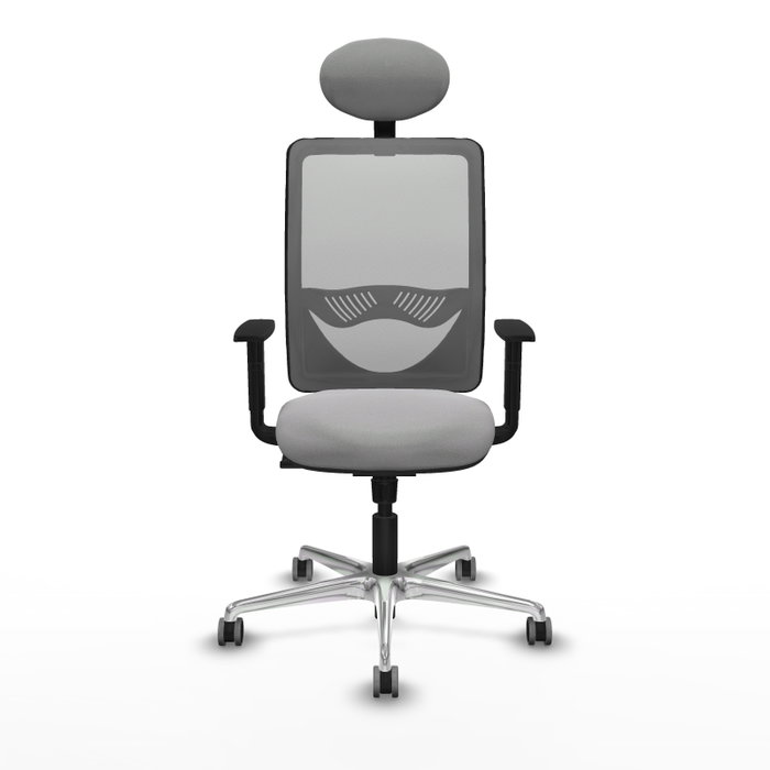 PIQUERAS Y CRESPO Silla de oficina Zulema Gris con mecanismo Sincro PIQUERAS Y CRESPO Silla de oficina Zulema Gris con mecanismo Sincro