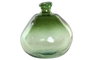 DKD Home Decor Jarrón de Cristal Reciclado Verde Oscuro 11L