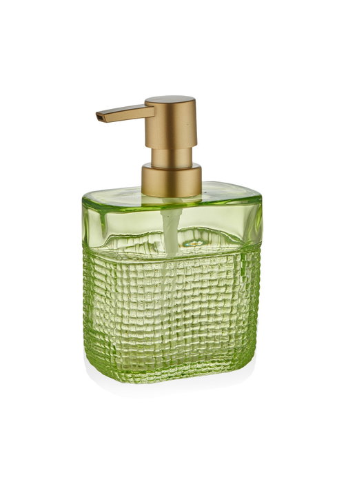Mijölnir SBN0066 Dispensador de Jabón de Vidrio Verde para Baño y Cocina, Elegante y Duradero Mijölnir SBN0066 Dispensador de Jabón de Vidrio Verde para Baño y Cocina, Elegante y Duradero