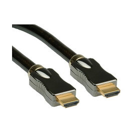 ROLINE Cable HDMI 11.04.5681 de 2 m, 3D, 2160p, Negro