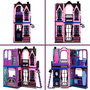 Monster High Hotel Buuuutique JBF16 Mattel Muñecas con 5 zonas de juego y 13 accesorios