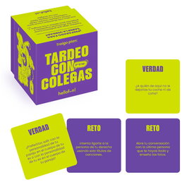 HELLOFUN! Juego Tardeo con Colegas Español para +4 Jugadores