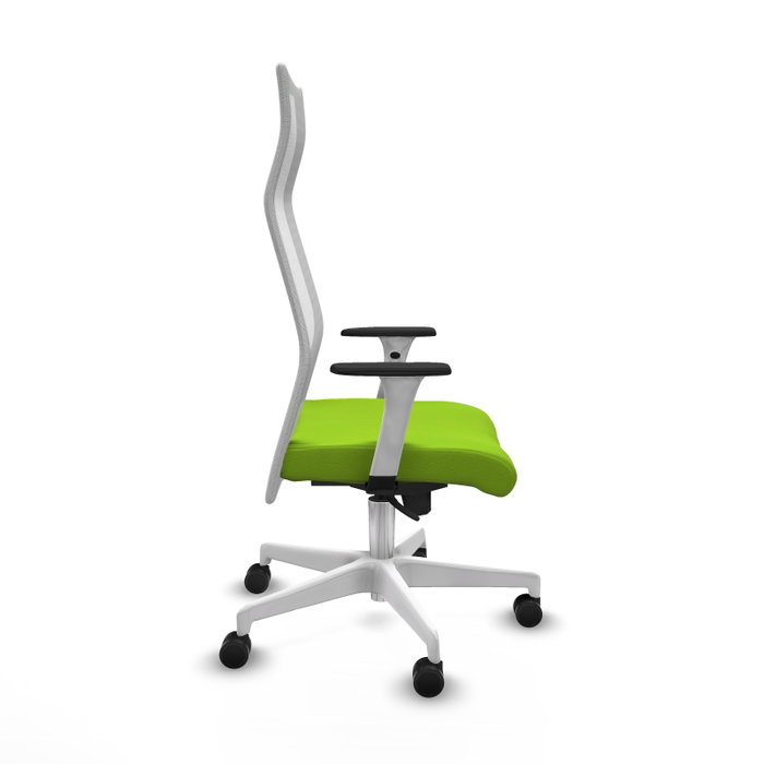 PIQUERAS Y CRESPO Sillón Albacete con mecanismo Sincro, Pistacho y Blanco PIQUERAS Y CRESPO Sillón Albacete con mecanismo Sincro, Pistacho y Blanco