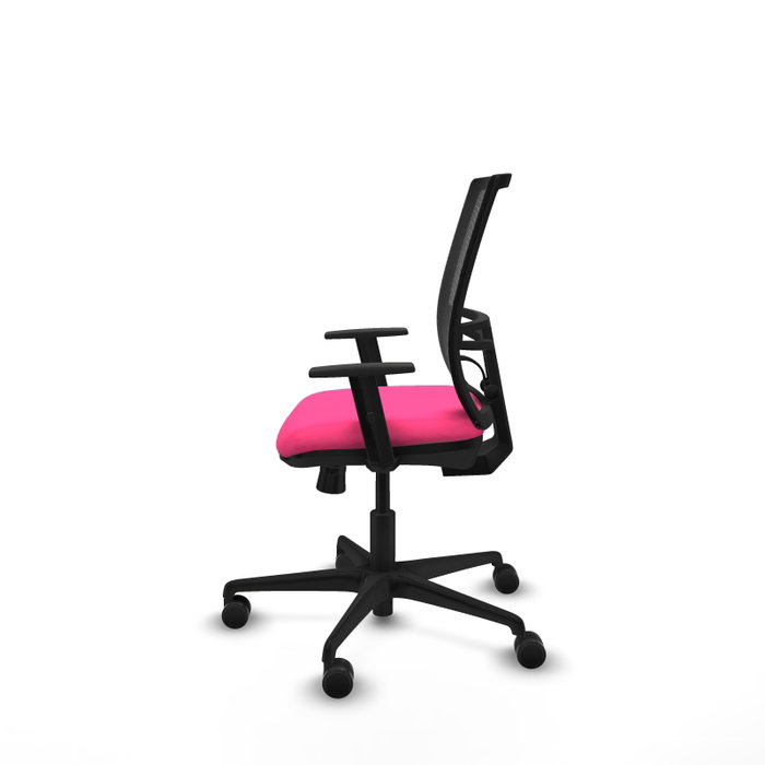 PIQUERAS Y CRESPO Silla de oficina Yunquera Rosa y Negro PIQUERAS Y CRESPO Silla de oficina Yunquera Rosa y Negro