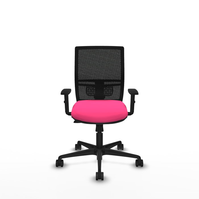 PIQUERAS Y CRESPO Silla de oficina Yunquera Rosa y Negro PIQUERAS Y CRESPO Silla de oficina Yunquera Rosa y Negro