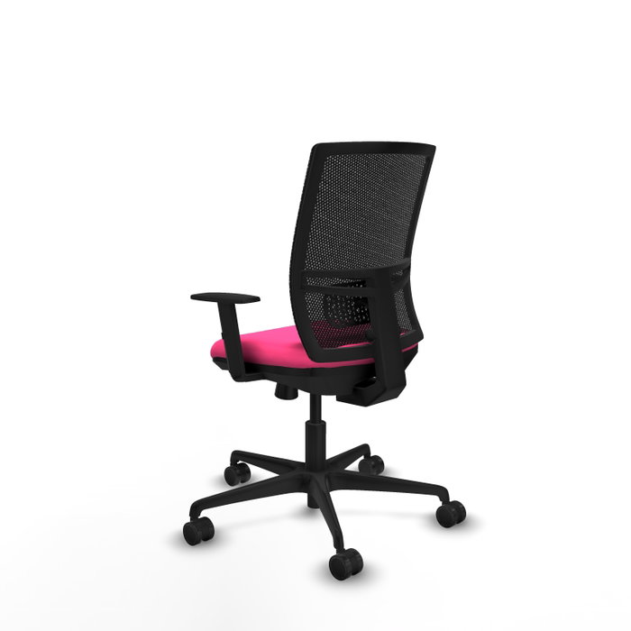 PIQUERAS Y CRESPO Silla de oficina Yunquera Rosa y Negro PIQUERAS Y CRESPO Silla de oficina Yunquera Rosa y Negro