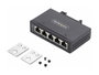 StarTech.com Switch Ethernet Industrial de 5 Puertos No Gestionado IP30 Gigabit