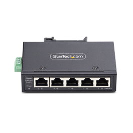 StarTech.com I51G-ETHERNET-SWITCH Switch Ethernet Industrial de 5 Puertos Gigabit