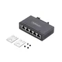StarTech.com Switch Ethernet Industrial de 5 Puertos No Gestionado IP30 Gigabit