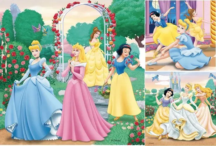 Ravensburger Puzzle Princesas Disney 3 x 49 Piezas