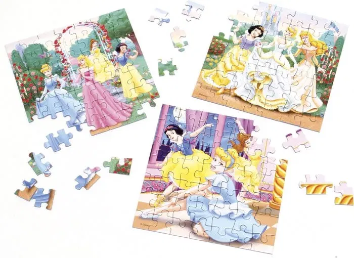 Ravensburger Puzzle Princesas Disney 3 x 49 Piezas