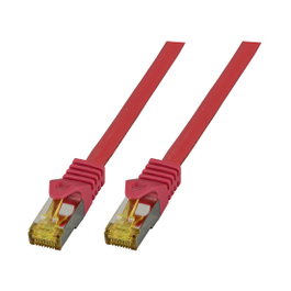 EFB Elektronik MK7001.7,5R Cable de red RJ45 Cat6a S/FTP 7,5m Rojo