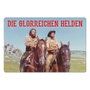Blechwaren Fabrik Braunschweig Bud Spencer & Terence Hill Placa de Chapa Die glorreichen Helden 20 x 30 cm