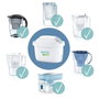 Brita Maxtra+ Pro Pure Water Filter, 2 unidades, Blanco