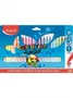 Maped Color'Peps Jungle 2.0 Estuche de 24 Rotuladores Surtidos
