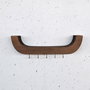 Hanah Home Estantería de Pared Raf289 Madera Contrachapado Decorativa 33x11x7 cm