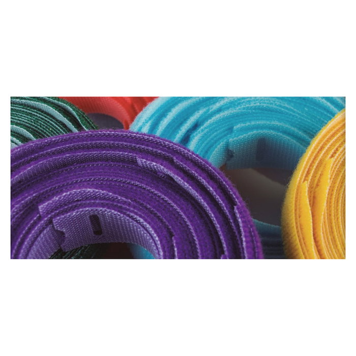 VELCRO One Wrap Strap 20mm x 230mm, naranja, 25 unidades