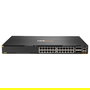HPE Aruba Networking CX 6300M Switch 24x 1GbE PoE+ y 4x SFP56 puertos, gestionado L3, Clase 4 PoE, 720W, Montaje rack 1U