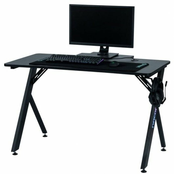 Mesa de Escritorio Gaming Nacon PCGD-RGB Negro 120 x 60 cm