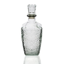 Quid Licorera Rectangular Vidrio Renova 1 L (6 Unidades)