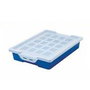 Faibo Caja apilable de almacenaje con tapa 786-07, Azul, Rectangular, Medidas 42x31x14.8 cm, 14 Litros