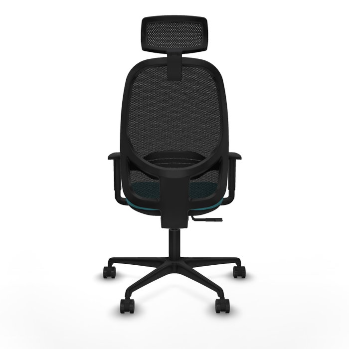 PIQUERAS Y CRESPO Silla de oficina Cilanco con mecanismo Sincro, Turquesa y Negro PIQUERAS Y CRESPO Silla de oficina Cilanco con mecanismo Sincro, Turquesa y Negro