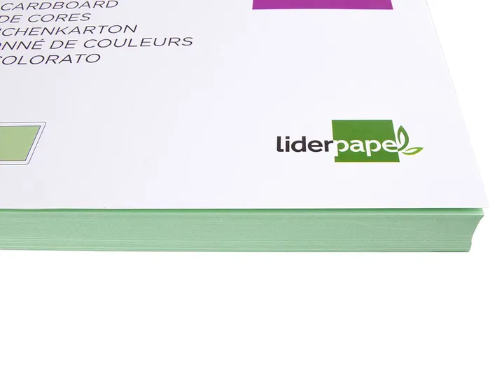 Liderpapel Cartulina A3 180g/m2 Verde Paquete 100 Hojas
