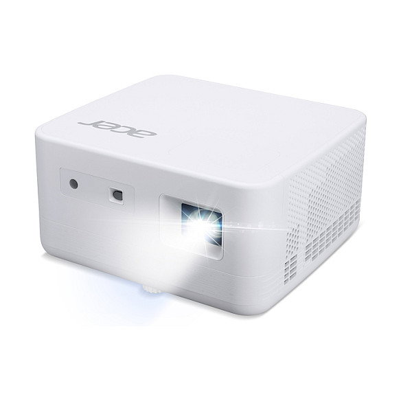 Acer Proyector PD1810ic 4K UHD 1000 Lúmenes DLP RGBLED para Cecho Blanco, Resolución 3840x2160, Relación de Contraste 8000:1, 3D, Full HD, 16:9, 20000h Lámpara