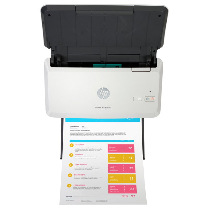 HP ScanJet Pro 2000 s2 Escáner de documentos con ADF de 50 hojas