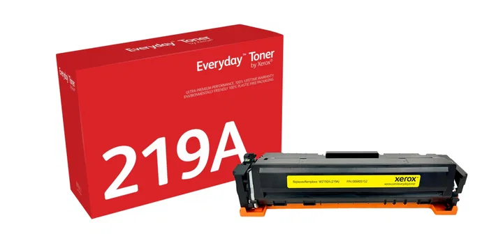 Xerox 006R05152 Cartucho de Tóner Everyday Color Amarillo Compatible para HP 218a W2192A - Rendimiento 1200 Páginas