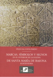 MARCAS, SIMBOLOS Y SIGNOS EN EL INTERIOR IGLESIA SANTA MARIA, INSTITUTO ESTUDIOS VIGUESES