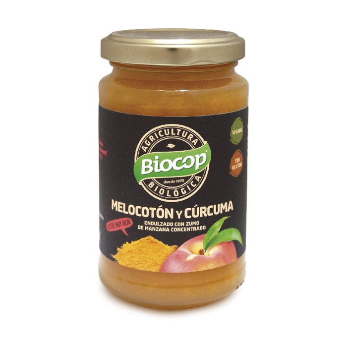 Biocop Compota de Melocotón y Cúrcuma 265g Ecológica Biocop Compota de Melocotón y Cúrcuma 265g Ecológica