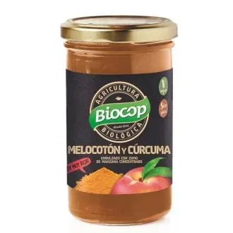 BIOCOP Compota De Melocoton Y Cúrcuma 265Gr Tarro Bio Ecológica Sin Gluten Vegano BIOCOP Compota De Melocoton Y Cúrcuma 265Gr Tarro Bio Ecológica Sin Gluten Vegano