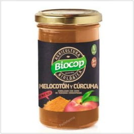 BIOCOP Compota Melocoton Y Curcuma 265Gr Bio