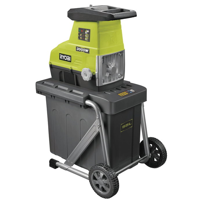 Ryobi RSH3045U Troceador Eléctrico, 3000W, Capacidad de Corte 4,5 cm Ryobi RSH3045U Troceador Eléctrico, 3000W, Capacidad de Corte 4,5 cm