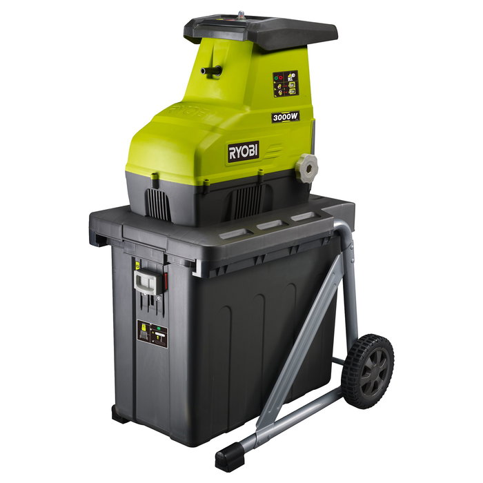 Ryobi RSH3045U Troceador Eléctrico, 3000W, Capacidad de Corte 4,5 cm Ryobi RSH3045U Troceador Eléctrico, 3000W, Capacidad de Corte 4,5 cm
