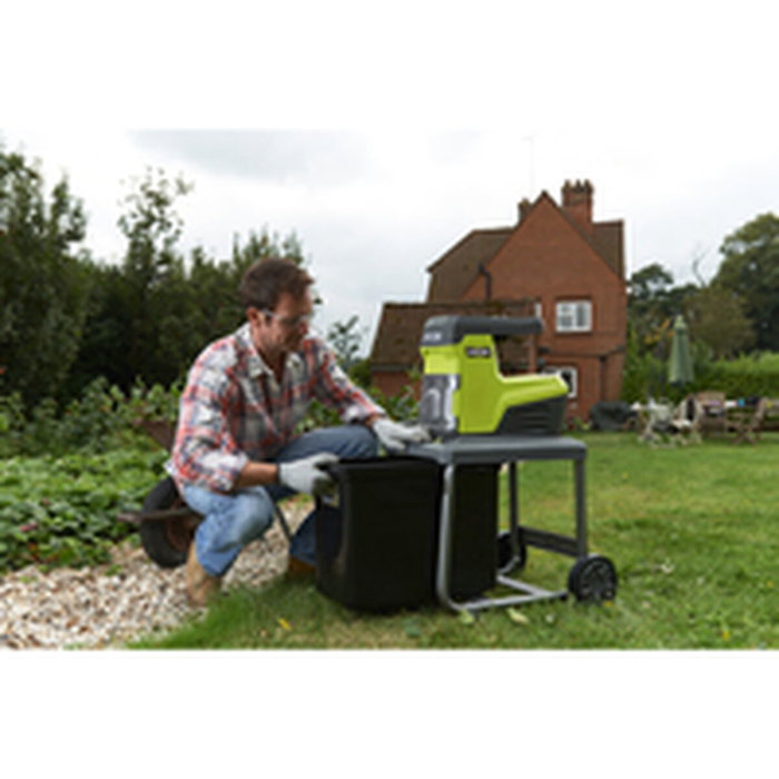 Ryobi RSH3045U Trituradora Eléctrica de 3000 W con Tambor de Corte