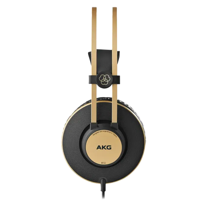 AKG Auriculares Cerrados K92 Diseño Over-Ear Cable 3m Adaptador 3.5mm y 6.3mm Respuesta Frecuencia 16-20000Hz Impedancia 32 Ohmios