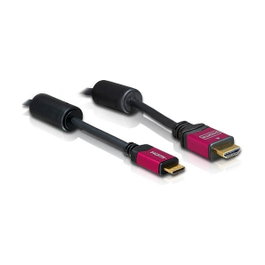 DeLOCK Cable HDMI 1.3b a HDMI Mini de 3m, Negro