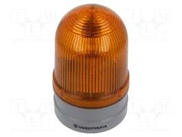 WERMA Señalizador Luminosa Naranja 12÷24VDC