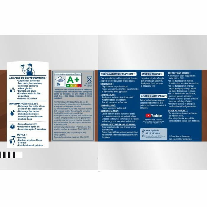 Pintura acrílica Ripolin Beige 2,5 L Pintura acrílica Ripolin Beige 2,5 L