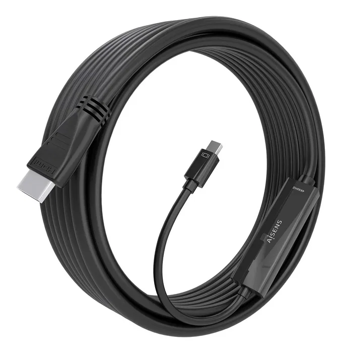 Aisens Cable Conversor Mini DP a HDMI 4K@60Hz 5m Negro Aisens Cable Conversor Mini DP a HDMI 4K@60Hz 5m Negro