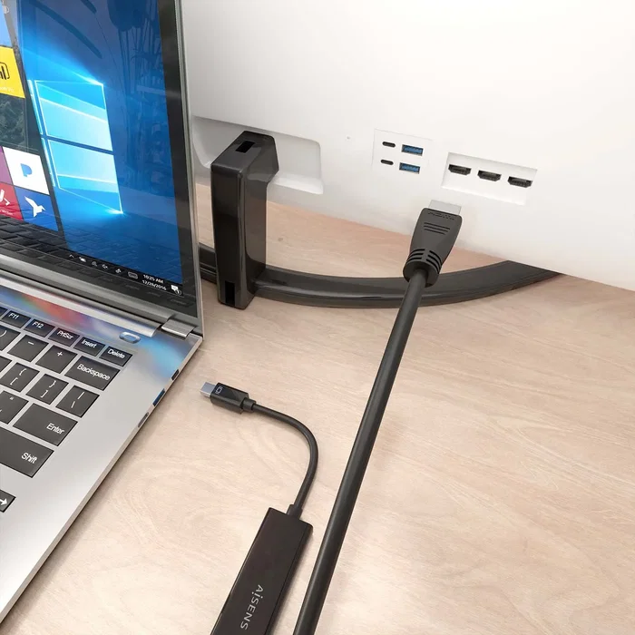 Aisens Cable Conversor Mini DP a HDMI 4K@60Hz 5m Negro Aisens Cable Conversor Mini DP a HDMI 4K@60Hz 5m Negro