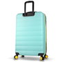 Zoozie Bags 6858 Maleta Grande de ABS Color Menta, 76x48x30cm, 100L, 25kg