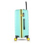 Zoozie Bags 6858 Maleta Grande de ABS Color Menta, 76x48x30cm, 100L, 25kg