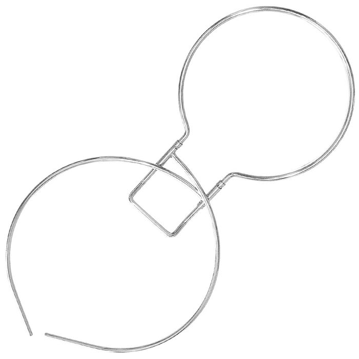 1946 Soporte Mesa Cava Acero Inoxidable 18/10 Libera Espacio Mantiene Frío D.20cm L.50cm