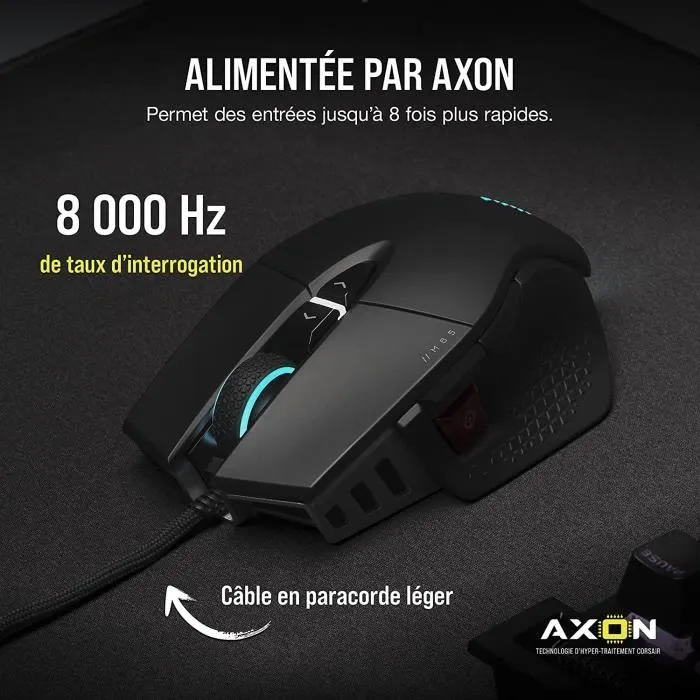 Corsair ratón M65 RGB Ultra Negro CH-9309411-EU2