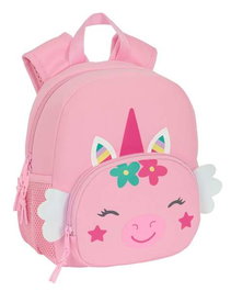 Safta Mochila Neopreno Unicornio Infantil 20x25x9cm